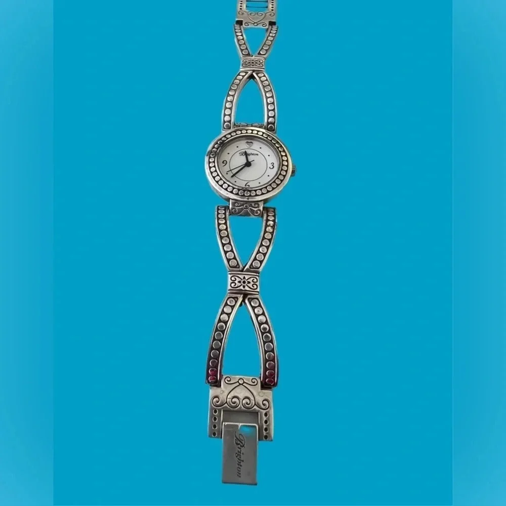 Brighton Temple City Watch. Comes with new battery and checked by a jeweler.